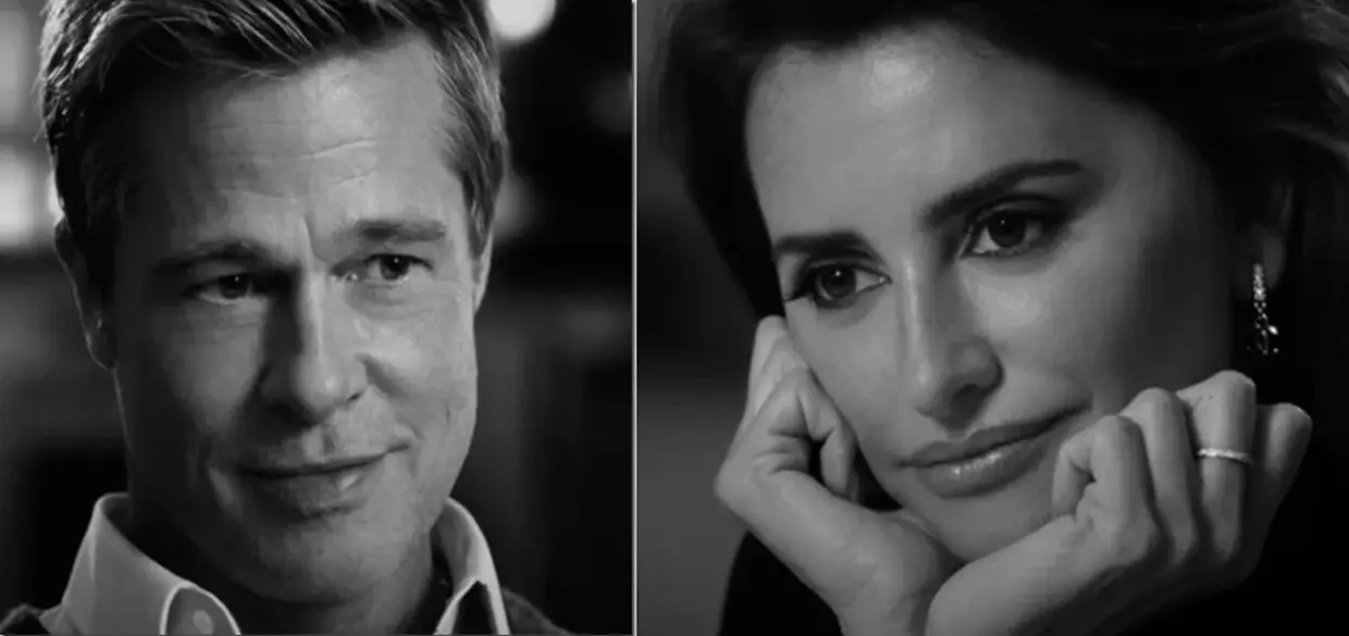 Brad Pitt y Penélope Cruz.