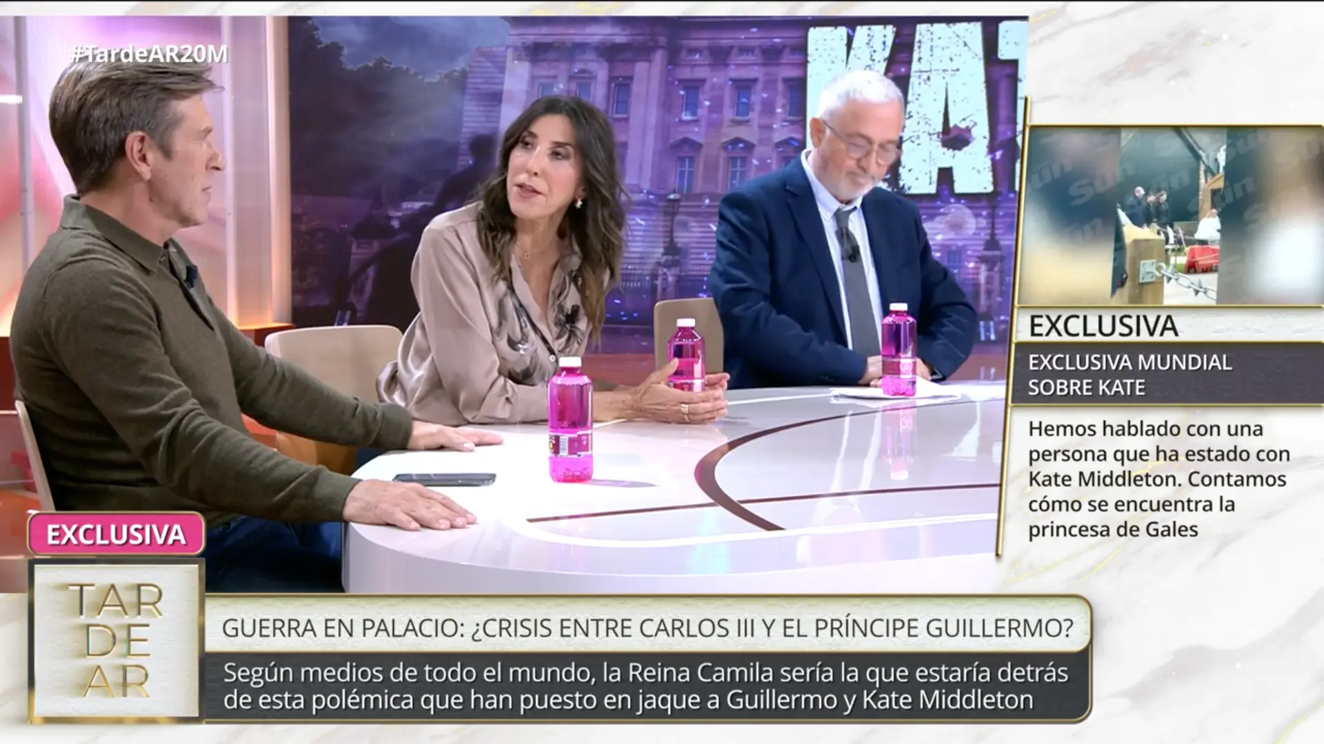 Paz Padilla y Ana Rosa Quintana en 'TardeAR'.