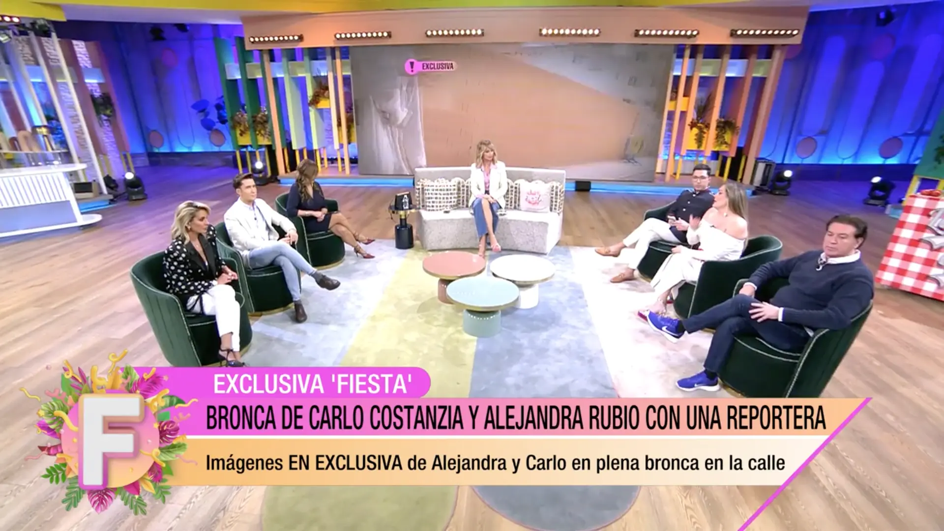 Alejandra Rubio y Carlo Costanzia estallan contra la prensa.