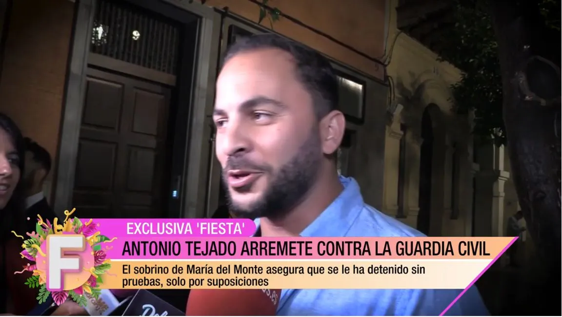 Sobre la detención de Antonio Tejado, en 'Fiesta'.