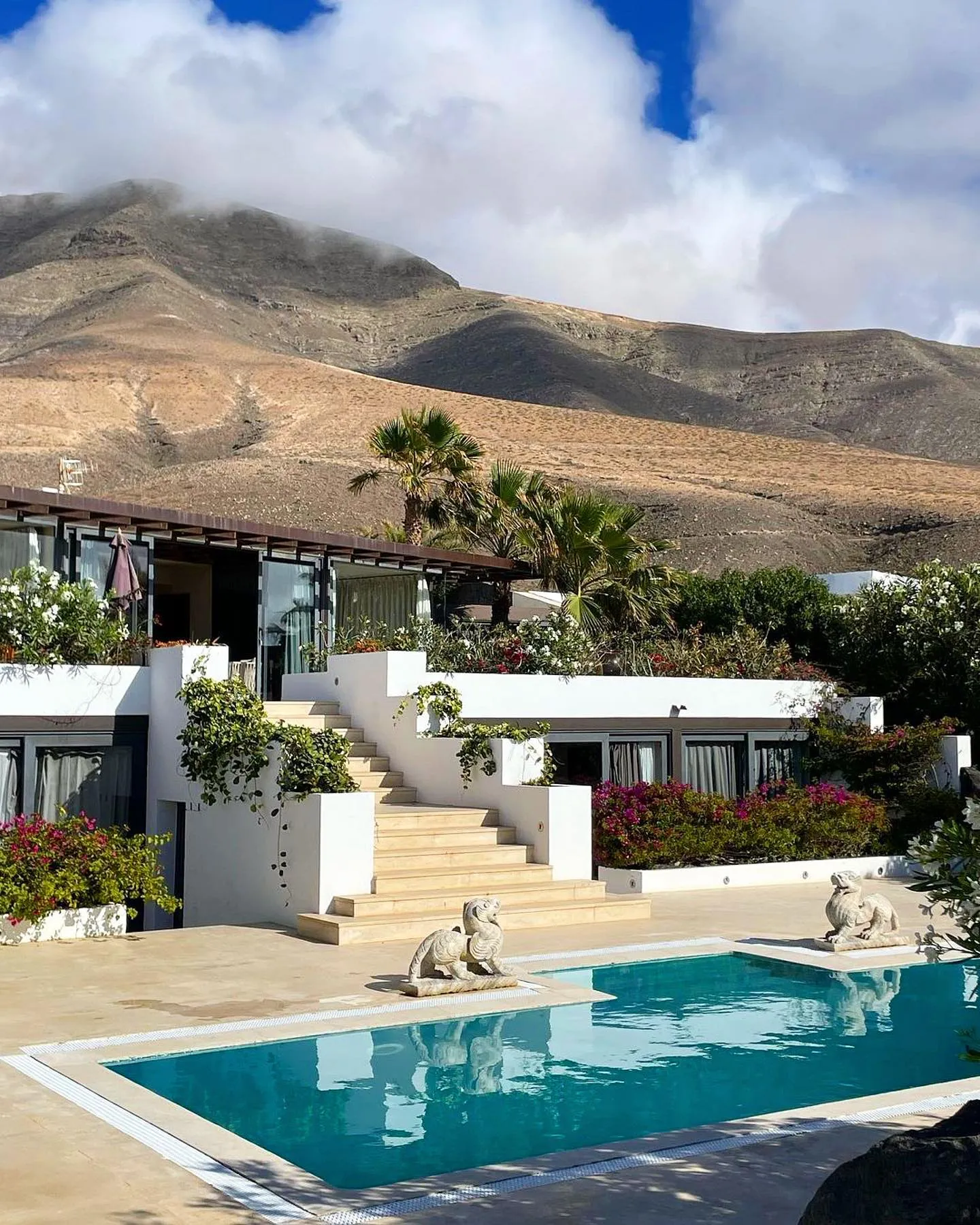 La casa de Jon Kortajarena en Lanzarote.