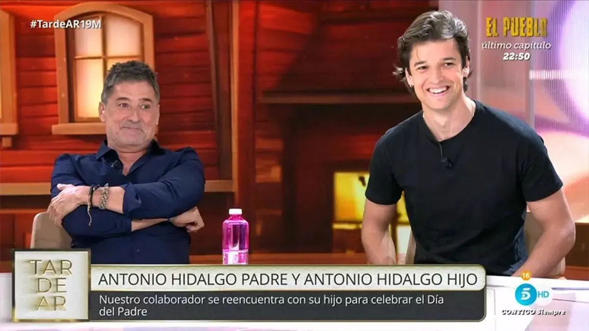 Antonio Hidalgo hijo sorpresa