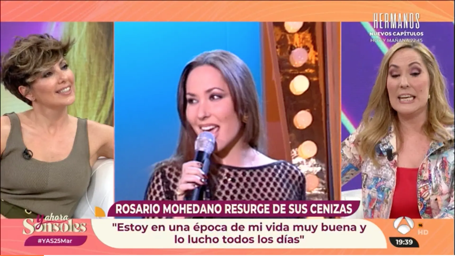 Chayo Mohedano, con Sonsoles Ónega en su programa.