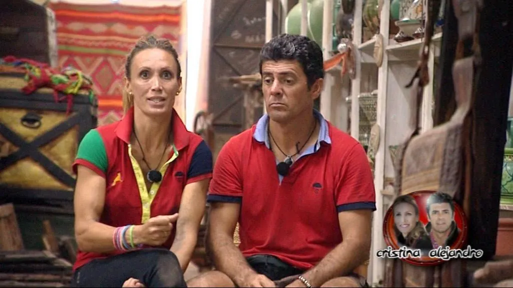 Cristina Sánchez y Alejandro da Silva en 'Expedición imposible'.