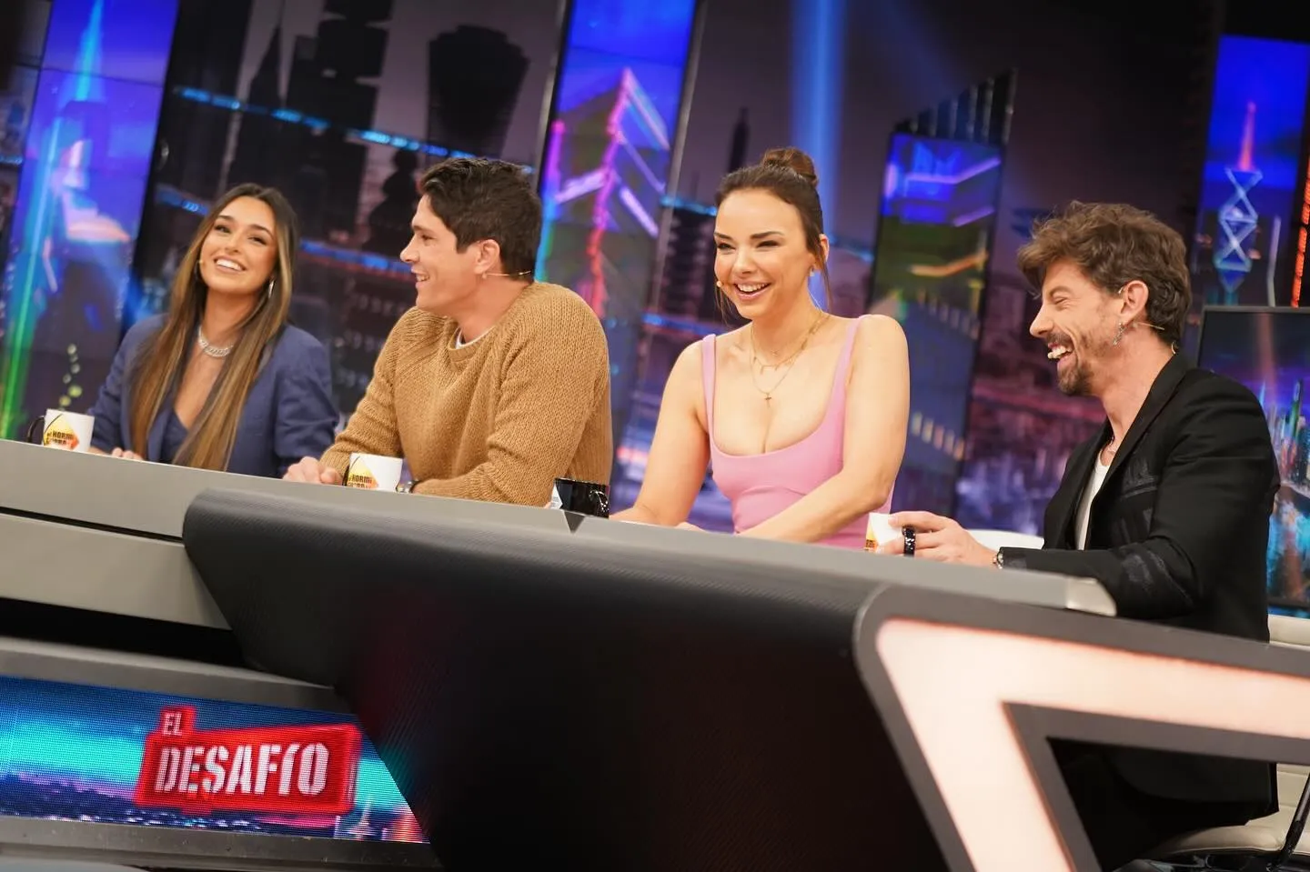 Chenoa y los participantes de 'EL Desafío' en 'El Hormiguero'.