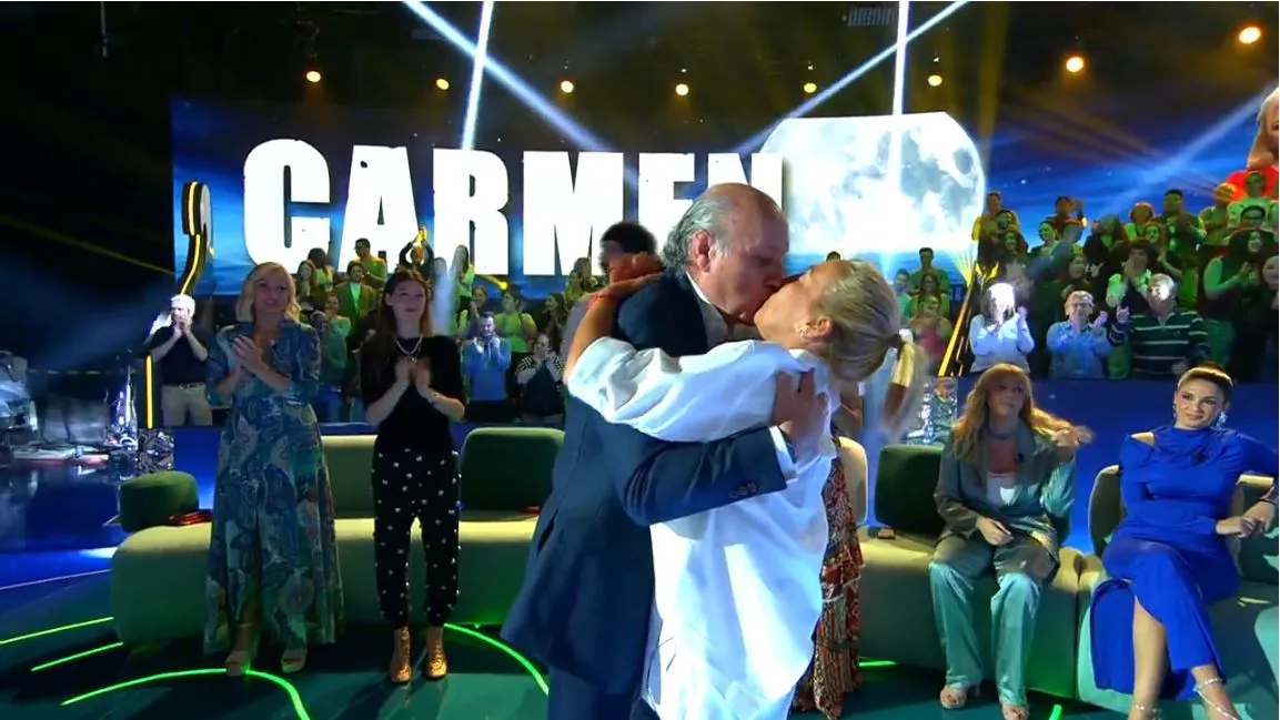 Carmen Borrego se reencuentra con su marido en 'Supervivientes'