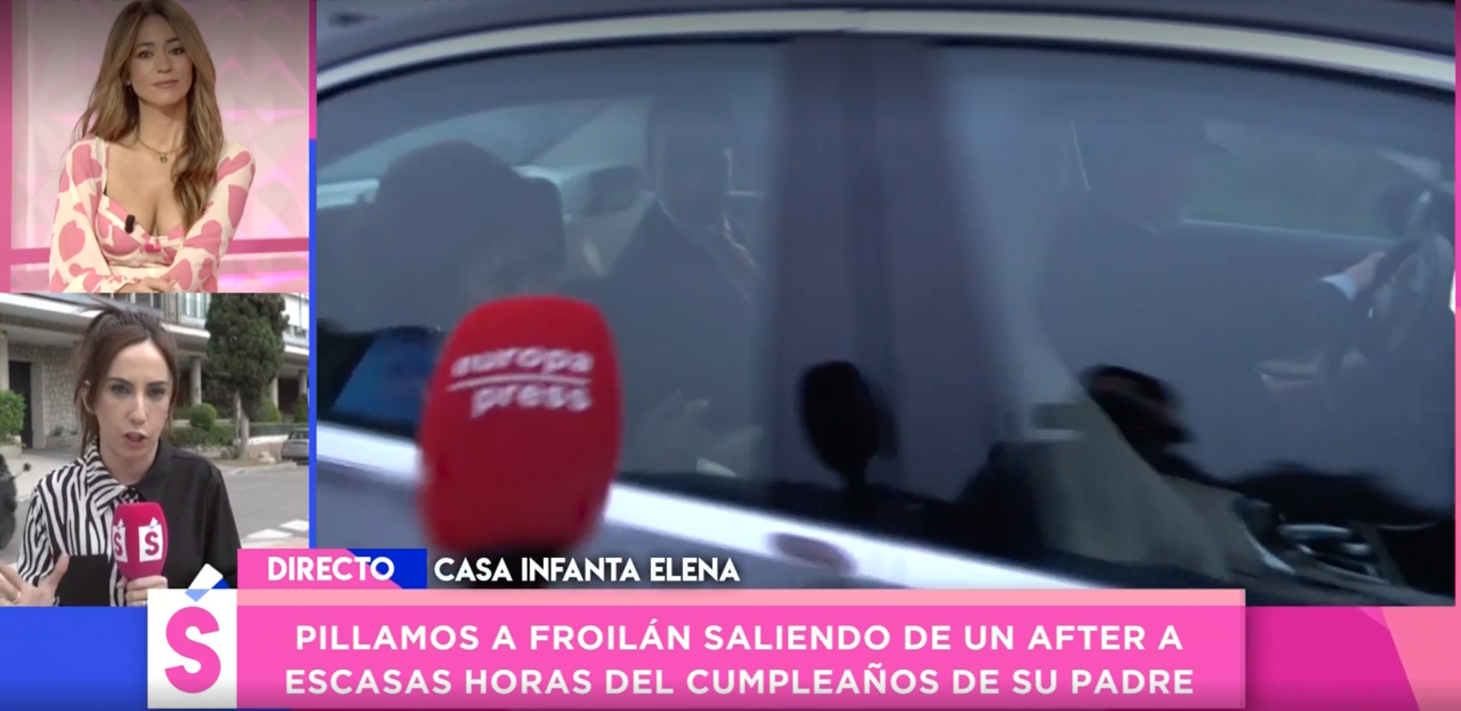 Froilán se marcha de la boda de Almeida con su abuela