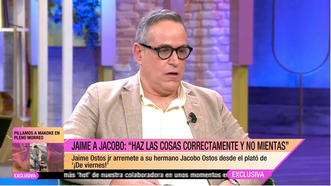 En 'Fiesta' hablan de la demanda de Jacobo Ostos a Jaime.