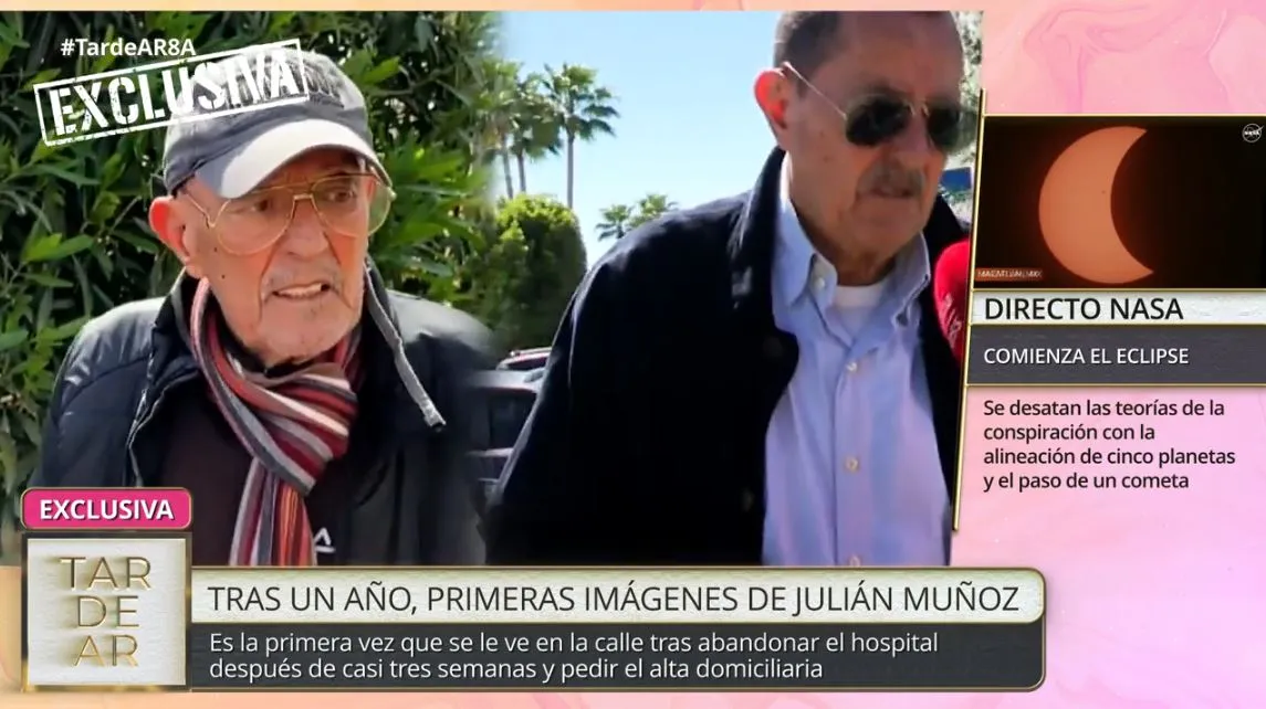 En 'TardeAR' hablan de Julián Muñoz, que tiene cáncer.