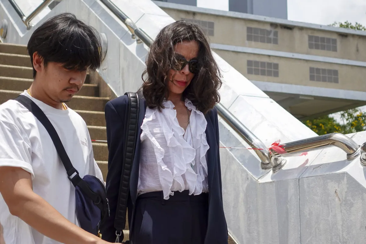 Silvia Bronchalo en el juicio de su hijo.