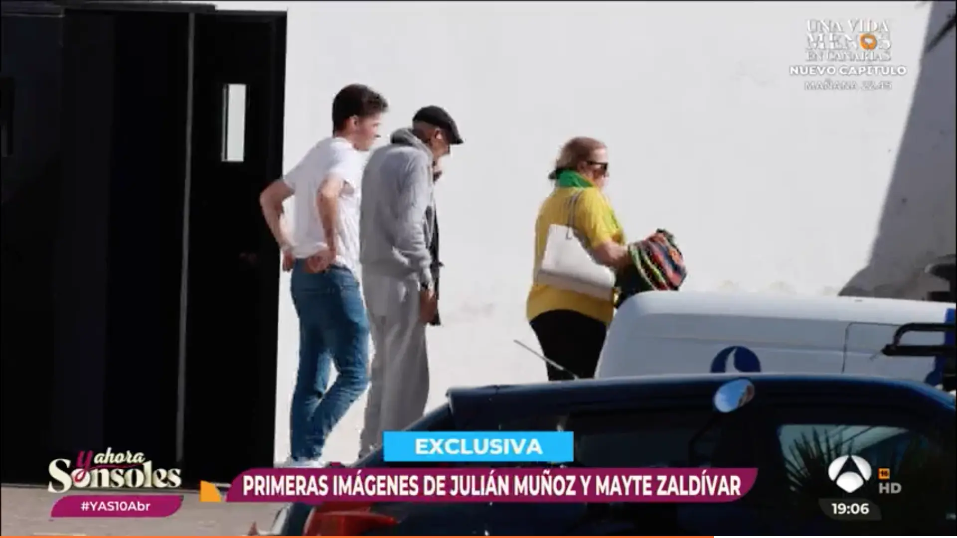 Mayte Zaldívar y Julián Muñoz juntos en una exclusiva de Sonsoles Ónega.