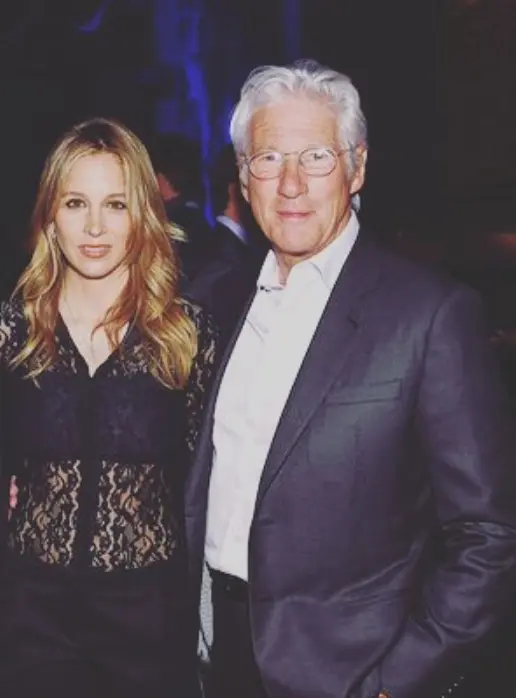 Alejandra Gere y su marido Richard Gere.