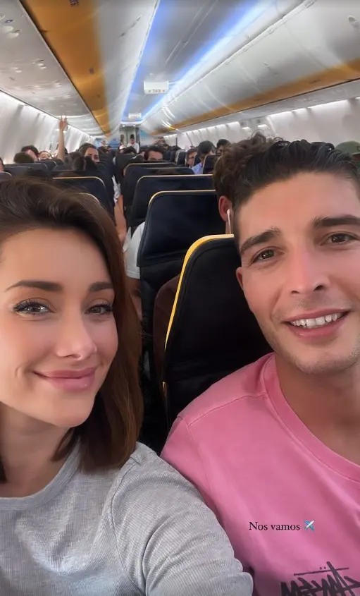 Adara Molinero y su novio Alex Ghita de viaje en Lisboa.