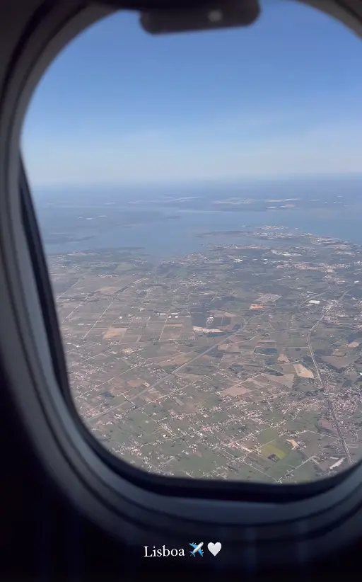 Adara Molinero y su novio Alex Ghita de viaje en Lisboa.