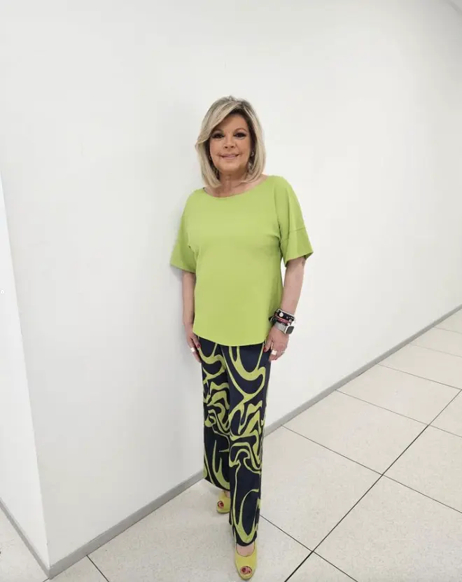 Terelu Campos posando antes de aparecer en TV.