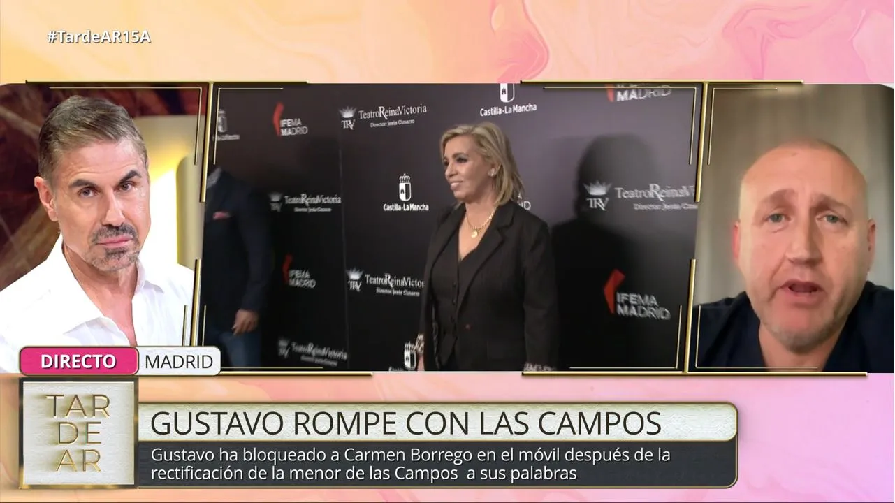 Gutsavo responde a Carmen Borrego en 'TardeAR'.