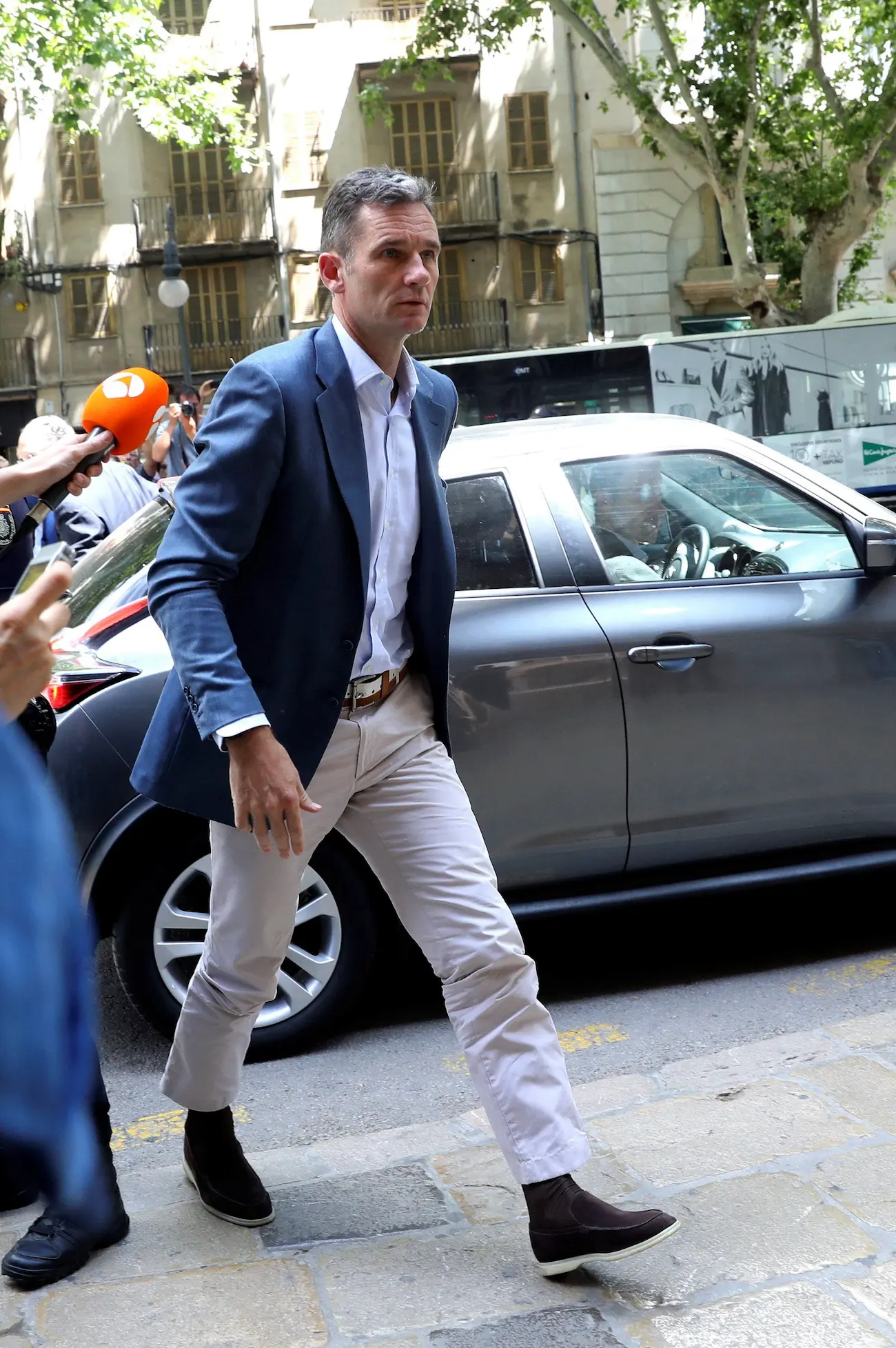 Iñaki Urdangarin paseando