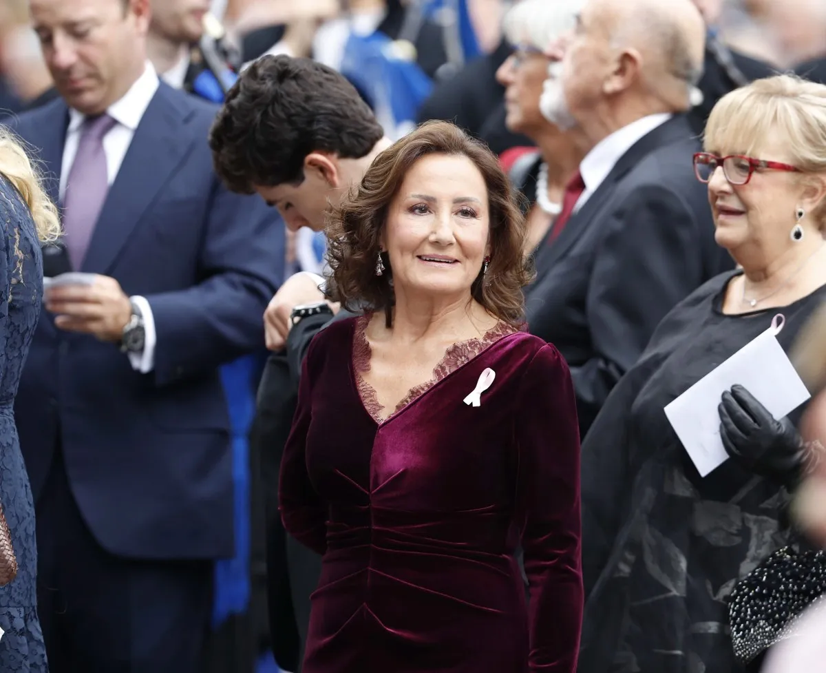 Paloma Rocasolano en los premios Princesa de Asturias de 2019.