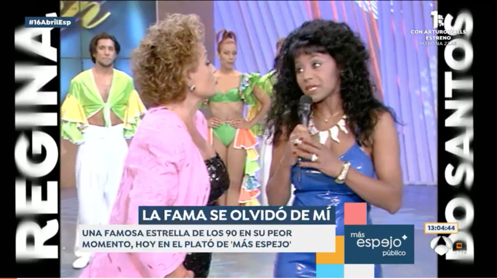 Regina Do Santos, de nuevo en televisión.