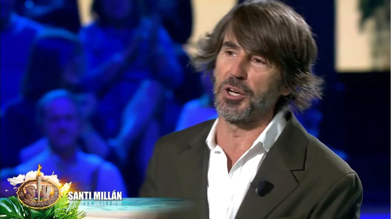 Santi Millán en 'Supervivientes'.