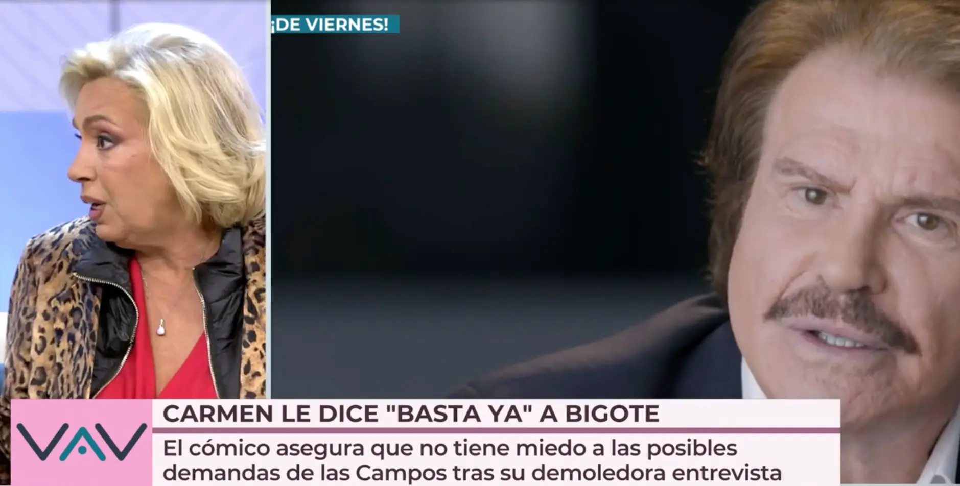 Carmen Borrego responde a Bigote Arrocet.
