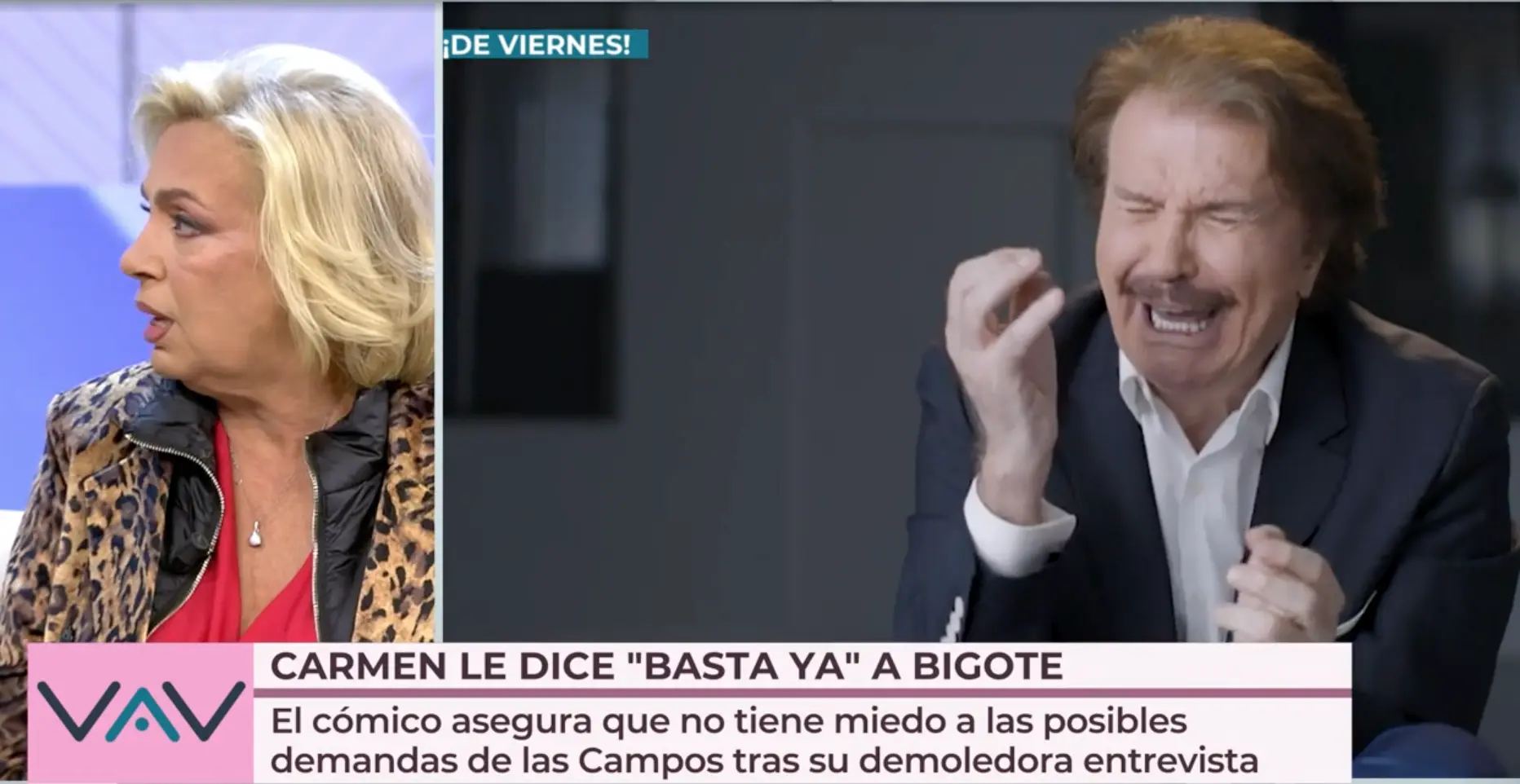 Carmen Borrego responde a Bigote Arrocet.