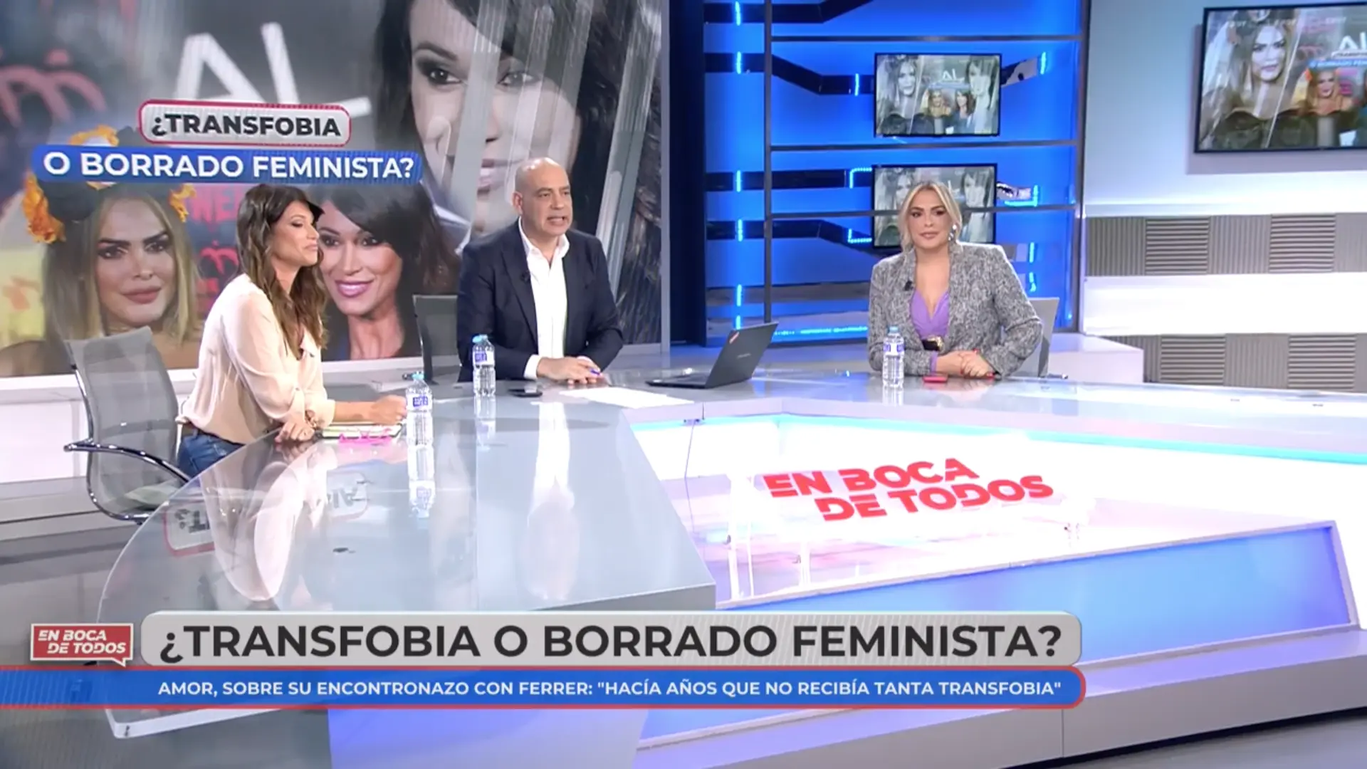 Sonia Ferrer y Amor Romeira en 'En boca de todos'.