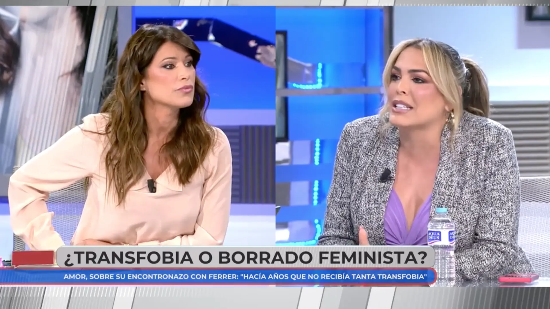 Sonia Ferrer y Amor Romeira en 'En boca de todos'.