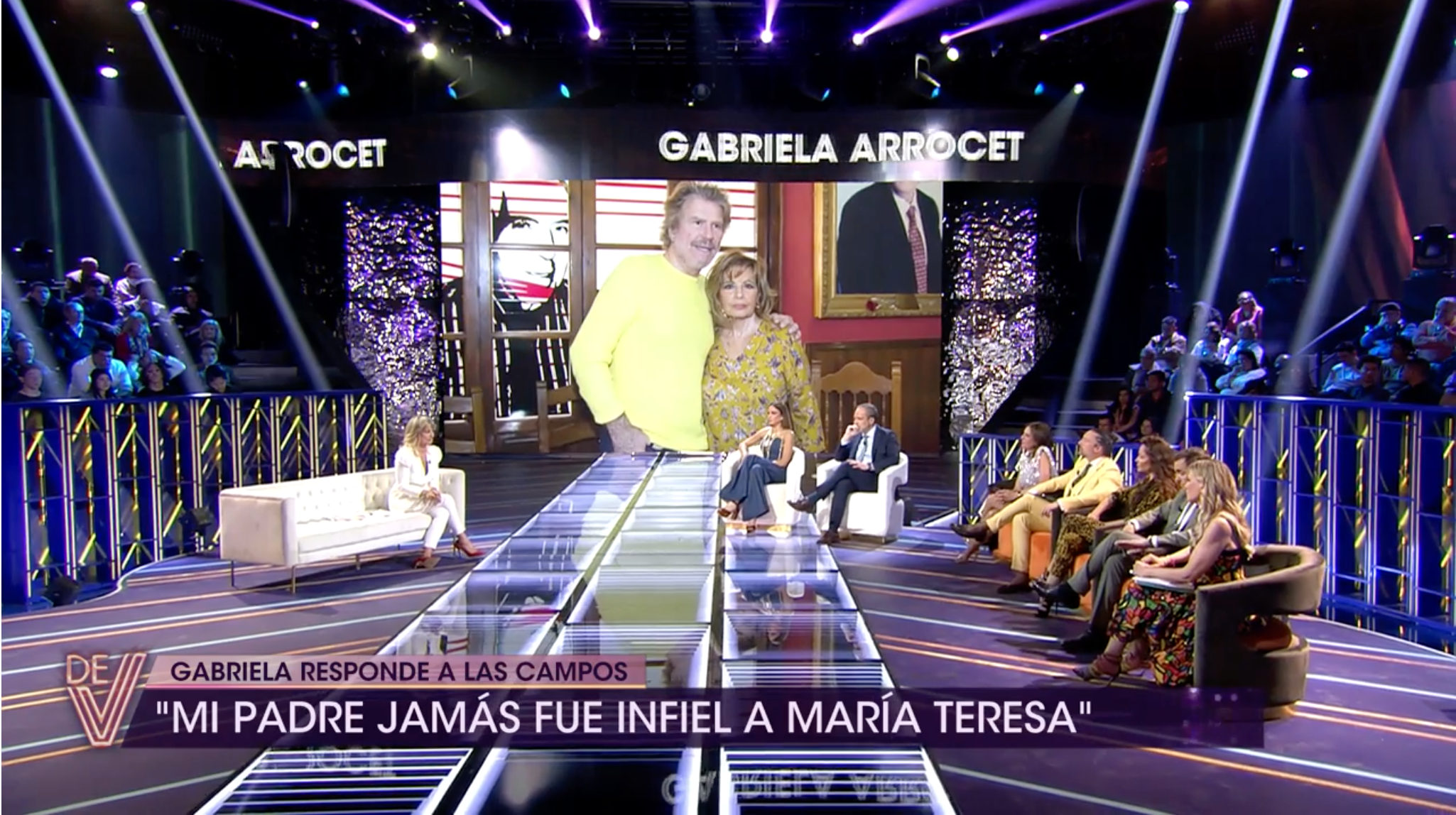 Gabriela Arrocet defiende en '¡De Viernes!' a su padre