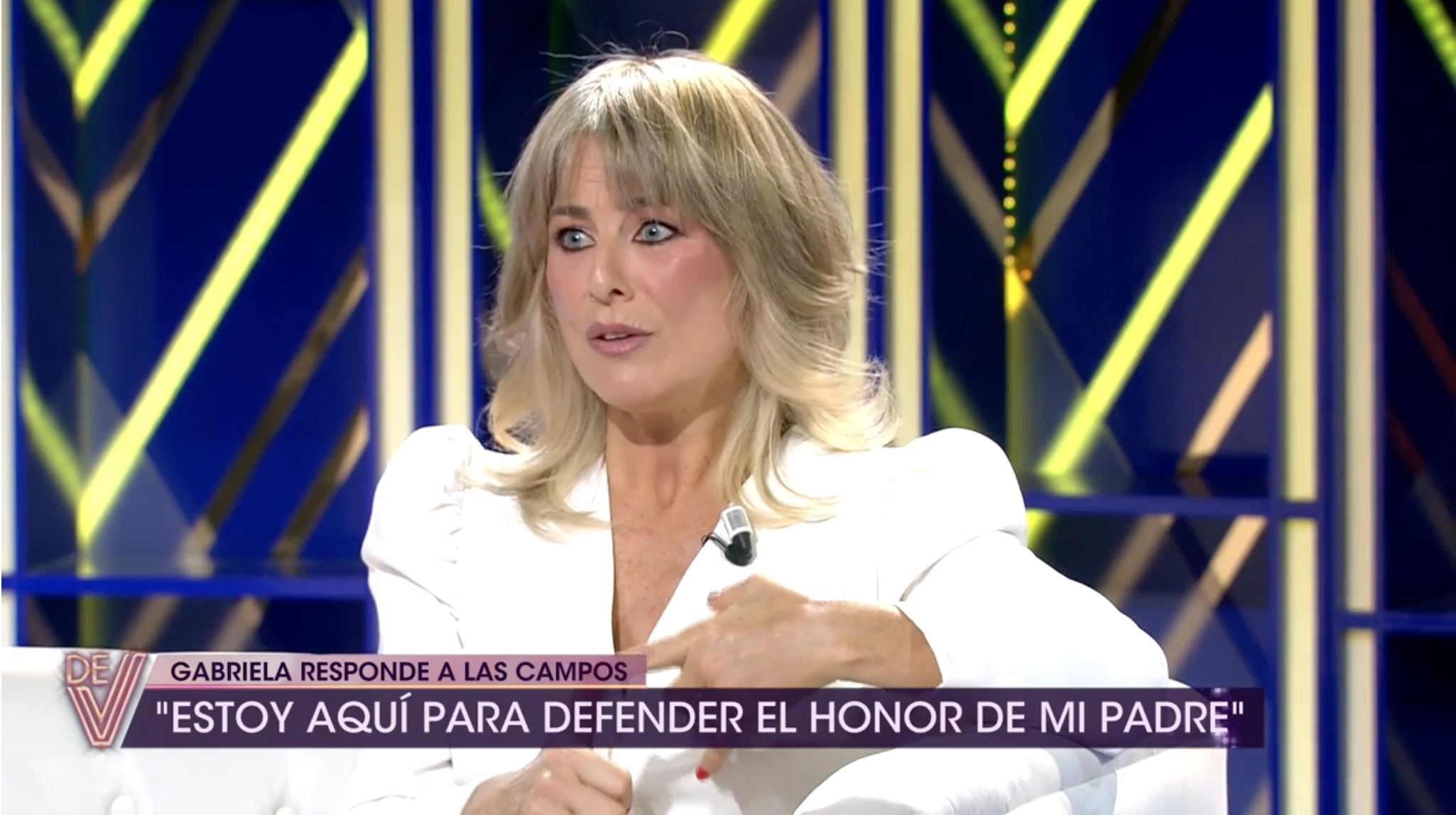 Gabriela Arrocet defiende en '¡De Viernes!' a su padre