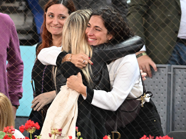 Maribel Nadal y Mery Perelló en el Mutua Madrid Open (EP)