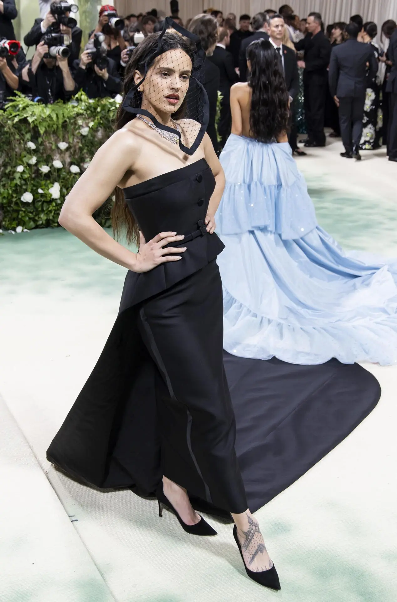 Rosalía en la Met Gala 2024.