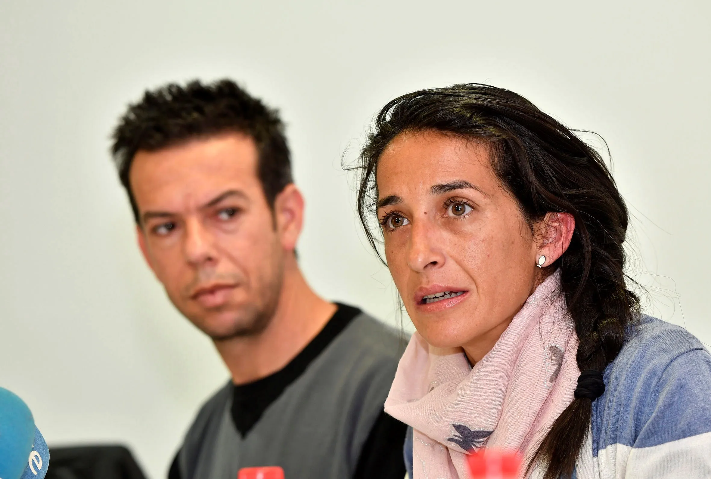 Patrcia Ramírez y Ángel Cruz, los padres de Gabriel 'el pescaíto'.