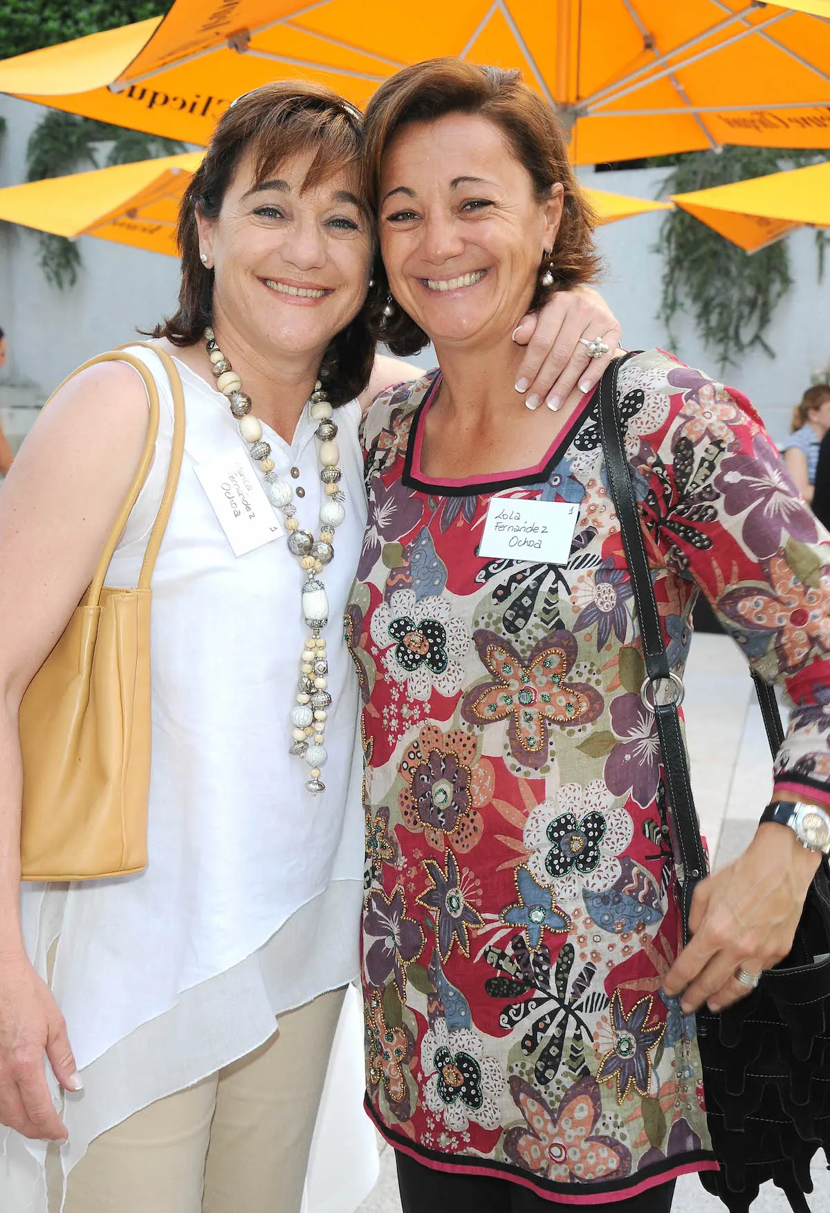 Lola Fernández Ochoa y su hermana Blanca