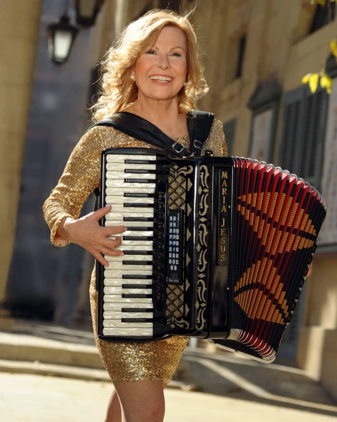 maria jesús y su acordeón