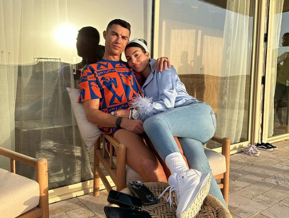 Cristiano Ronaldo y Georgina Rodríguez. @georginagio