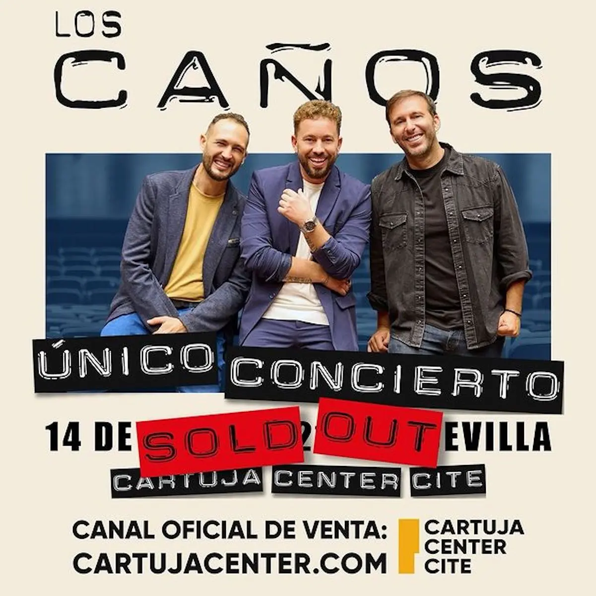 Los Caños concierto 15 marzo