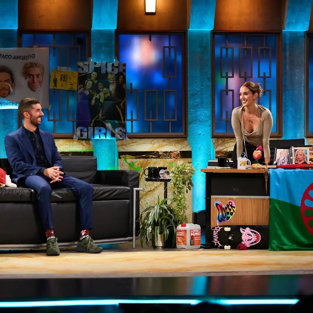 David Broncano y Silvia Alonso en 'La Revuelta'.