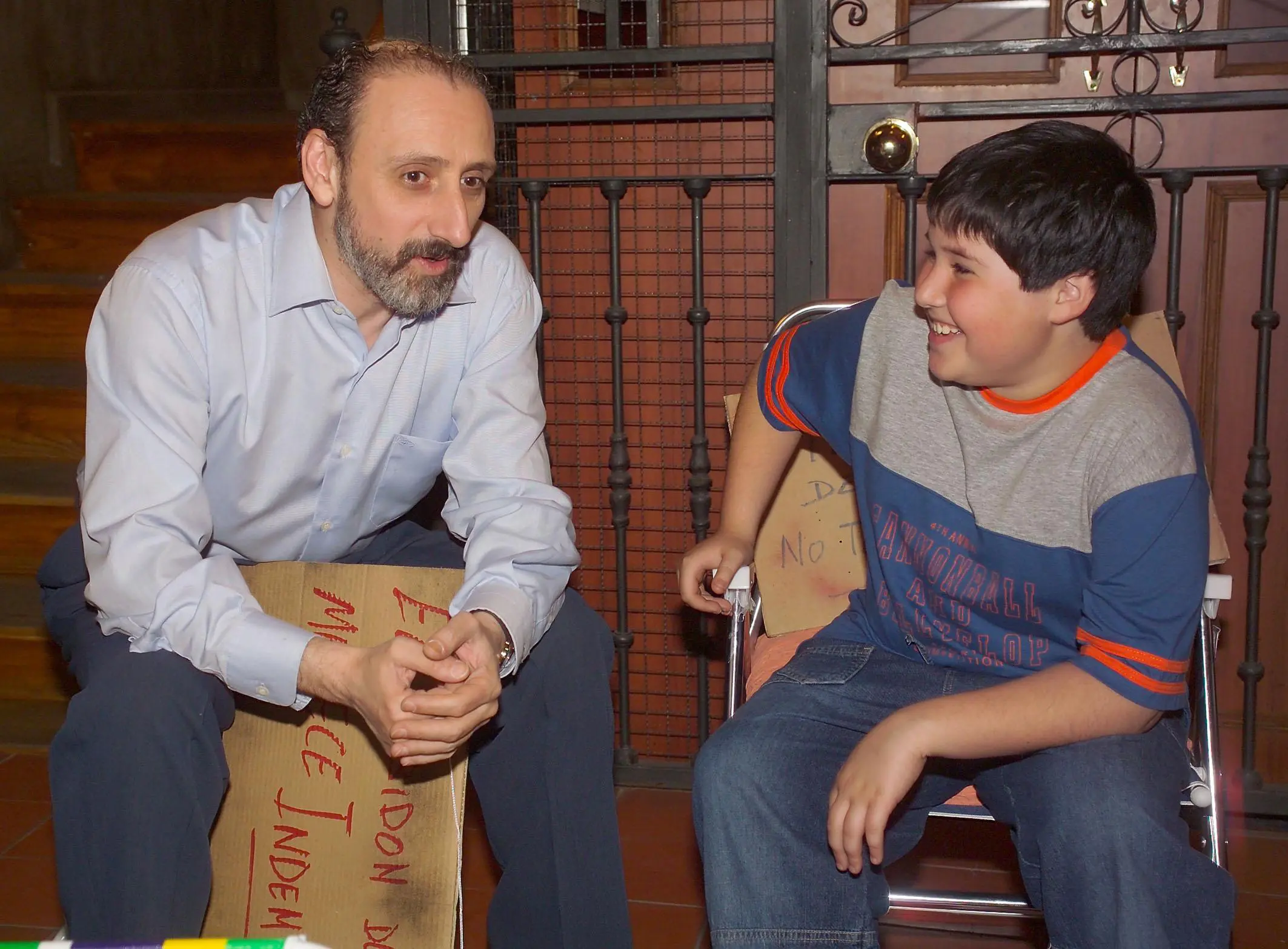 José Luis Gil y Eduardo García en 'Aquí no hay quien viva'
