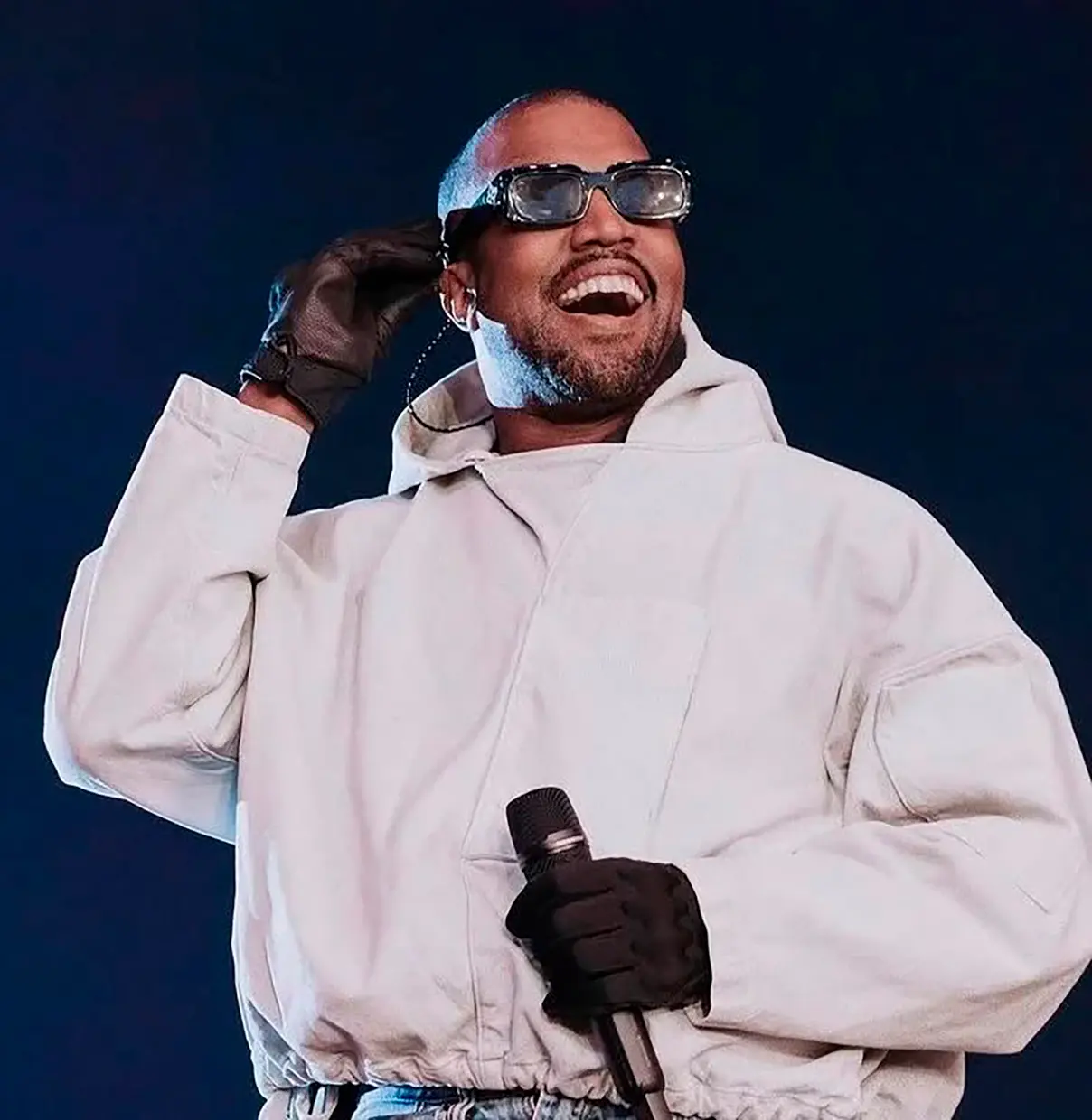 El rapero Kanye West.