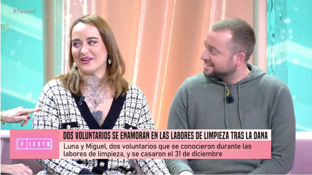 Luna y Miguel, la preciosa historia de amor que se ha hecho viral: se conocieron como voluntarios de la DANA