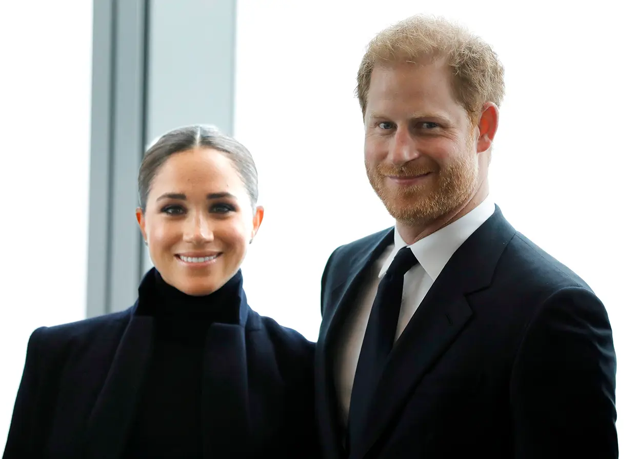 Meghan Markle y el príncipe Harry.
