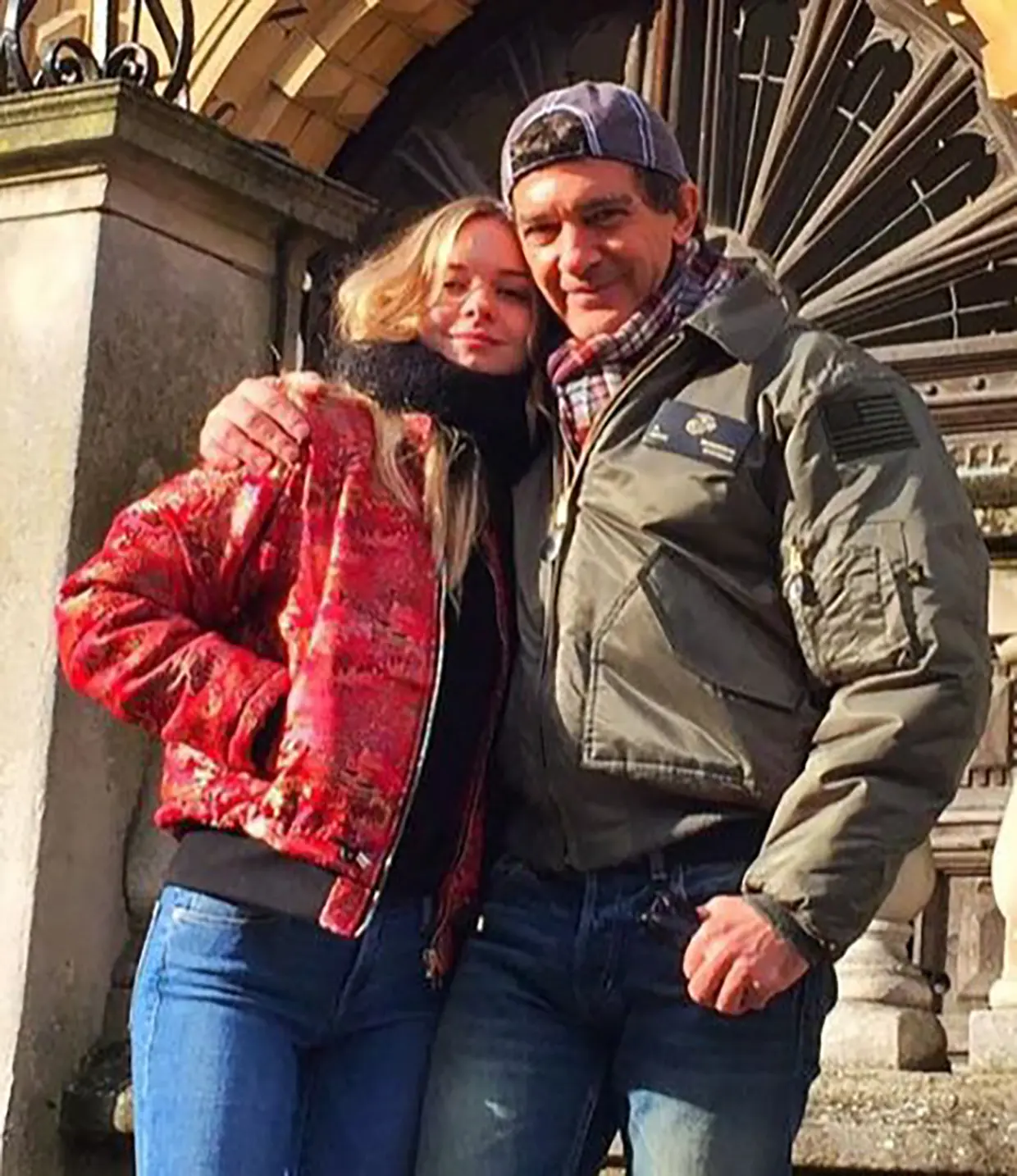 Antonio Banderas con su hija Stella del Carmen