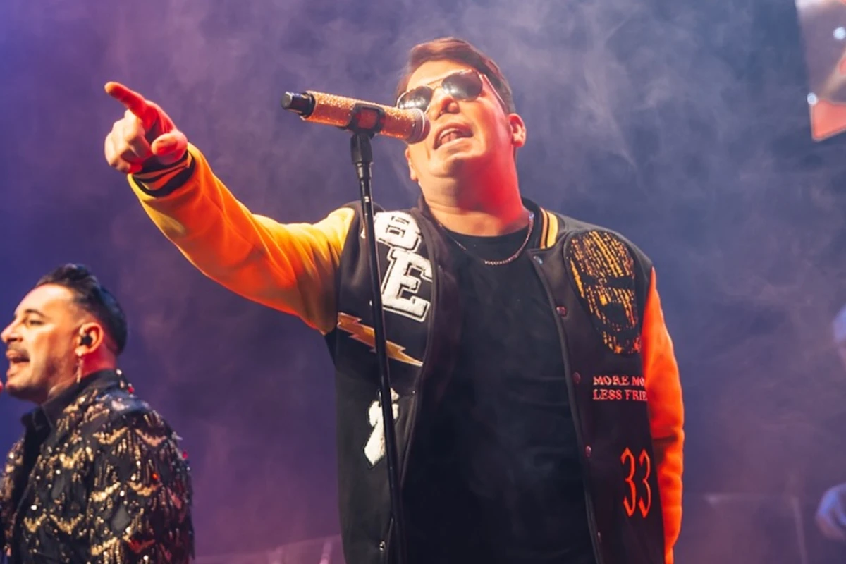 Lucas, de Andy y Lucas, en concierto.
