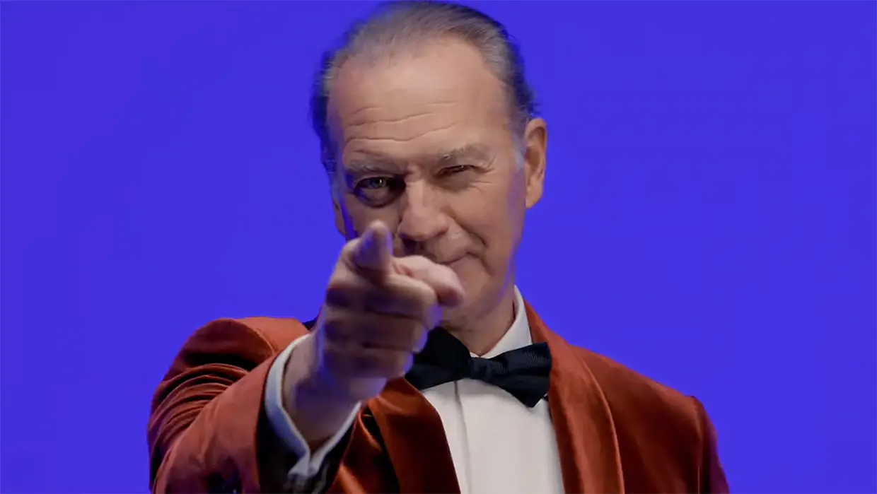 Bertín Osborne en al promo de 'Tu cara me suena'.