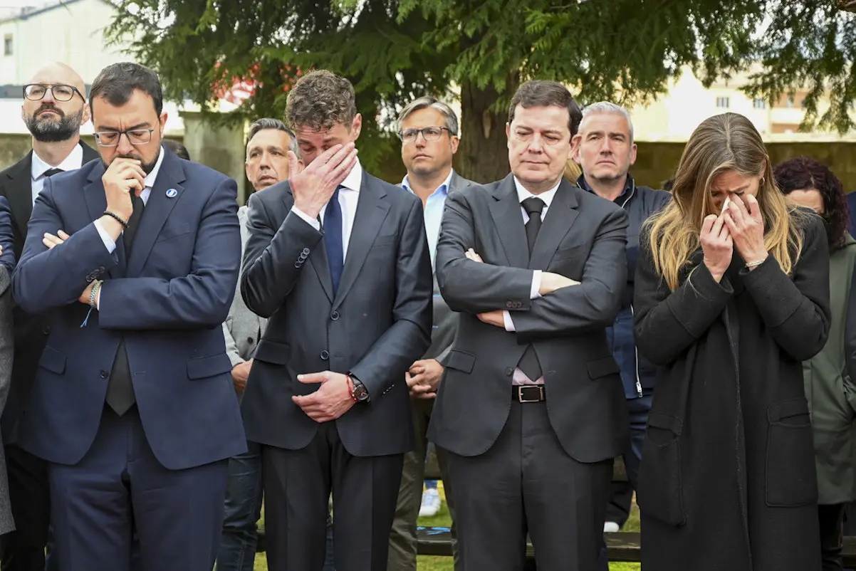 Misa funeral por los cuatro mineros fallecidos en la explosión de la mina de Cerredo4