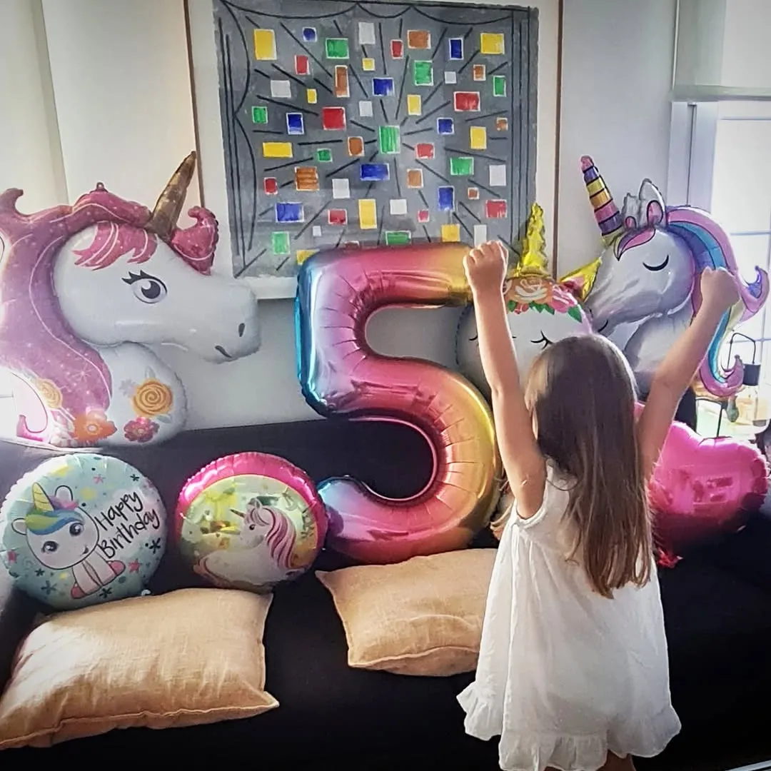 Javier Ungría enseña su casa decorada en el 5º cumpleaños de su hija Camila