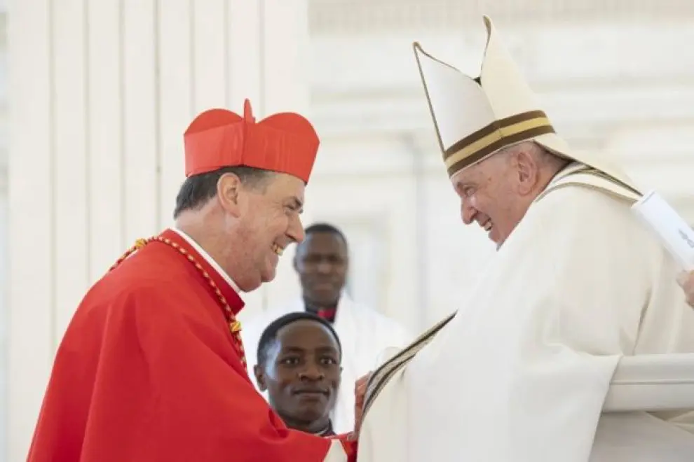 Ángel Fernández Artime y el Papa Francisco
