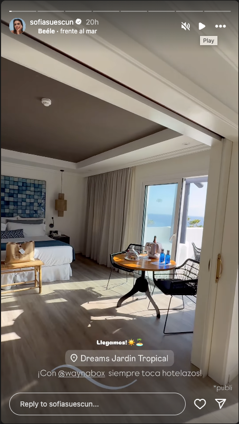 Sofía Suescun y Kiko Jiménez: su escapada a un hotel de lujo por 1.200 euros la noche con gimnasio al lado de la playa