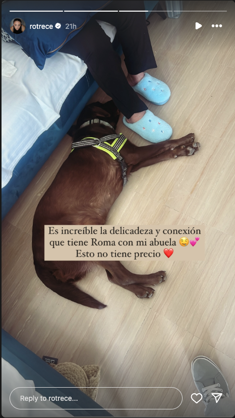 Rocío Flores comparte el vídeo más tierno de su abuela, madre de Antonio David